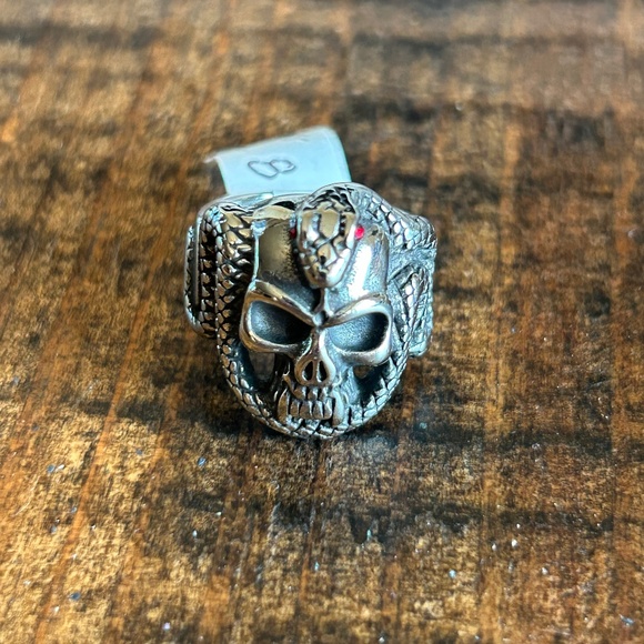 Other - Men's Skull Ring Size 8